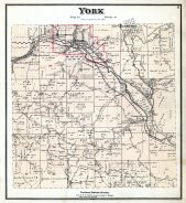 York Township, Bessemer, Floodwood Station, Nyo, Bretland, Lick Run Station, Nelsonville, Athens County 1875